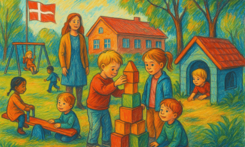 educacion infantil en dinamarca